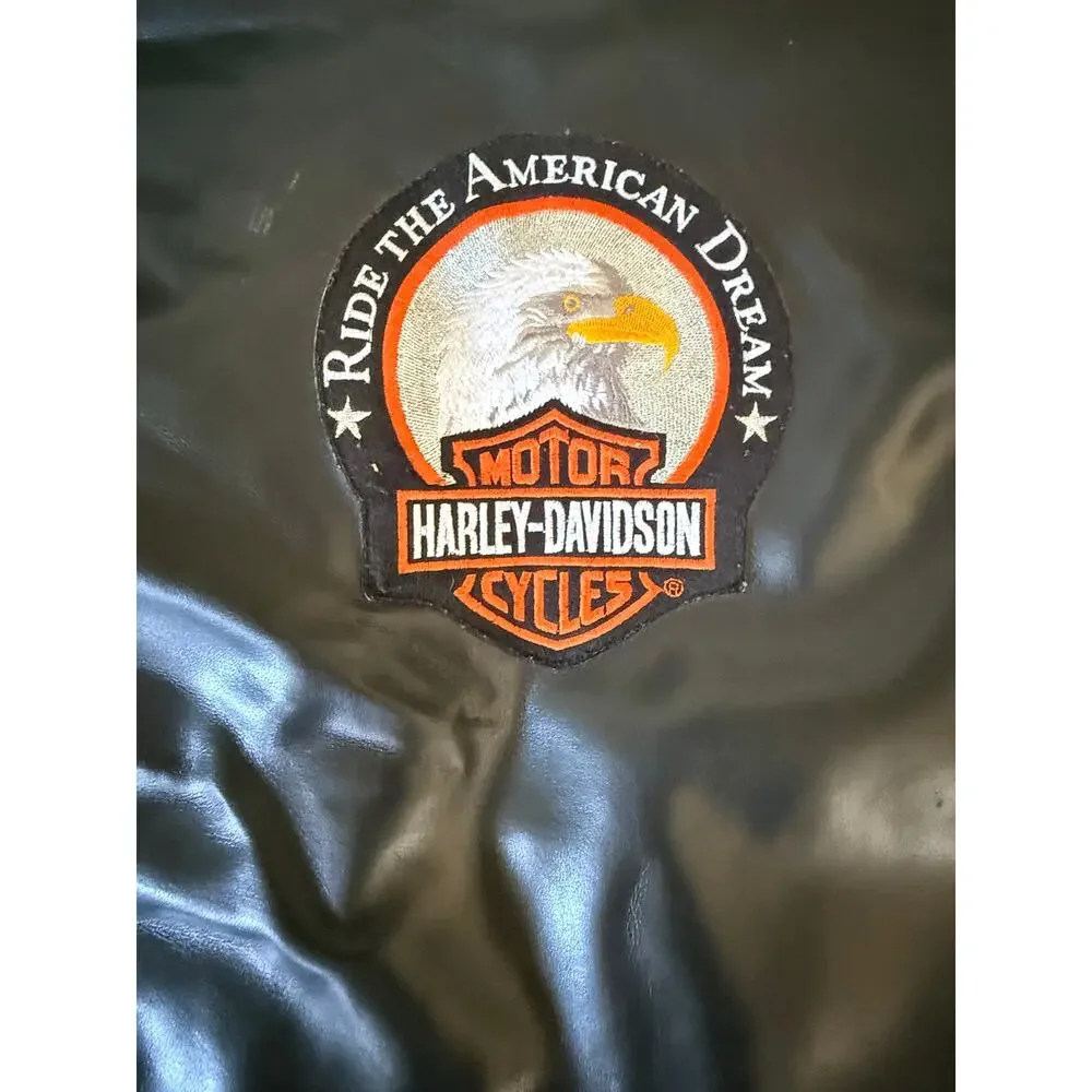 Harley-Davidson® Kids  Faux Leather Moto Jacket Sz. M NWOT